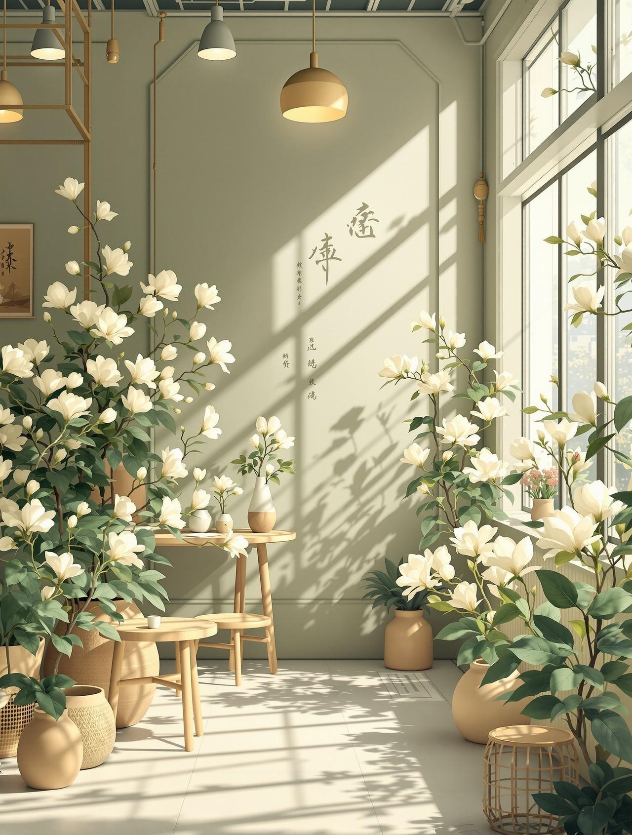玉兰花开时